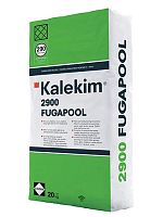 Влагостойкая затирка для бассейнов (1-6 мм) 2900 FugaPool белый, 20 кг, Kalekim